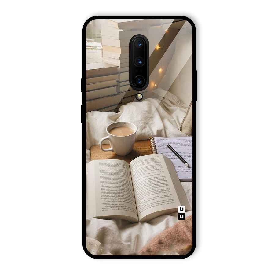 Coffee And Books Glass Back Case for OnePlus 7 Pro