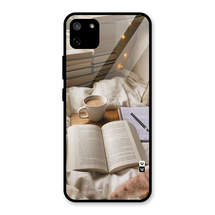 Coffee And Books Glass Back Case for Realme C11