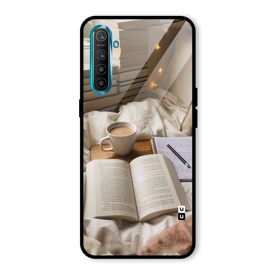 Coffee And Books Glass Back Case for Realme X2
