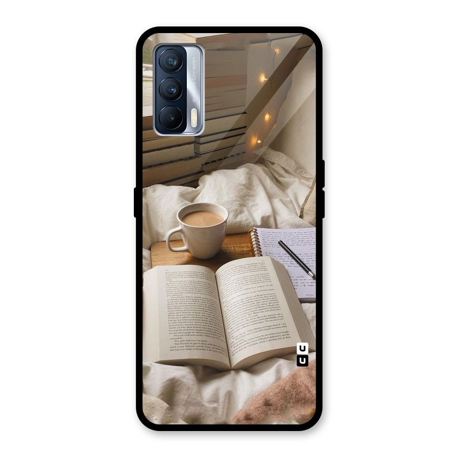 Coffee And Books Glass Back Case for Realme X7