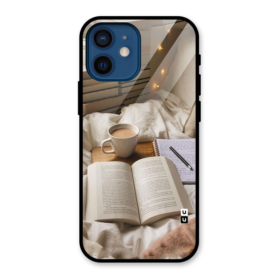 Coffee And Books Glass Back Case for iPhone 12 Mini