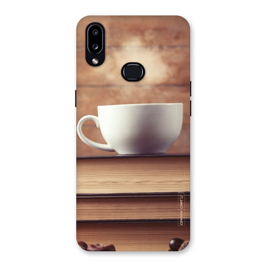 Coffee And Bookworm Back Case for Galaxy A10s