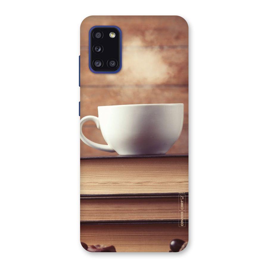 Coffee And Bookworm Back Case for Galaxy A31
