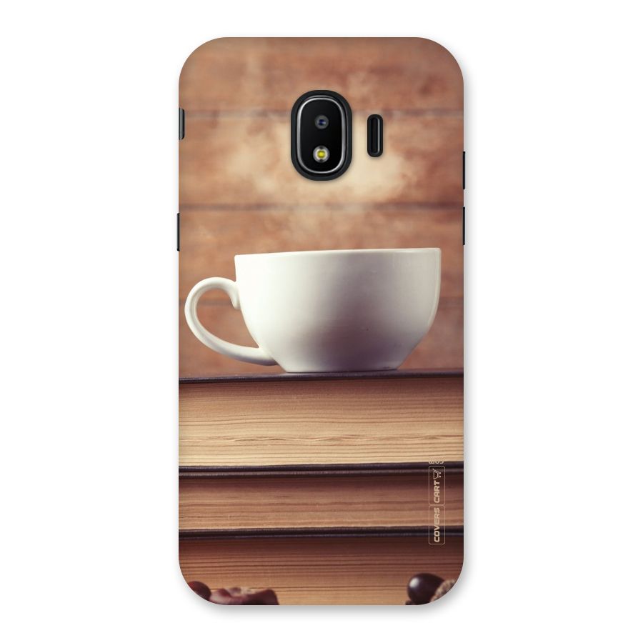 Coffee And Bookworm Back Case for Galaxy J2 Pro 2018