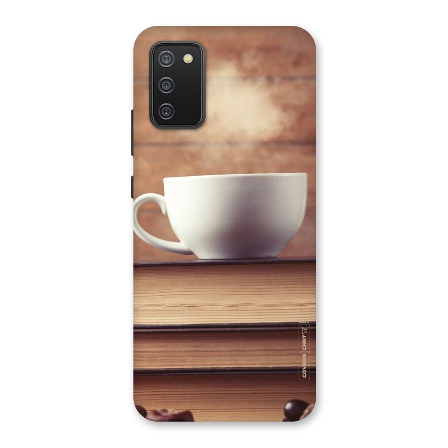 Coffee And Bookworm Back Case for Galaxy M02s