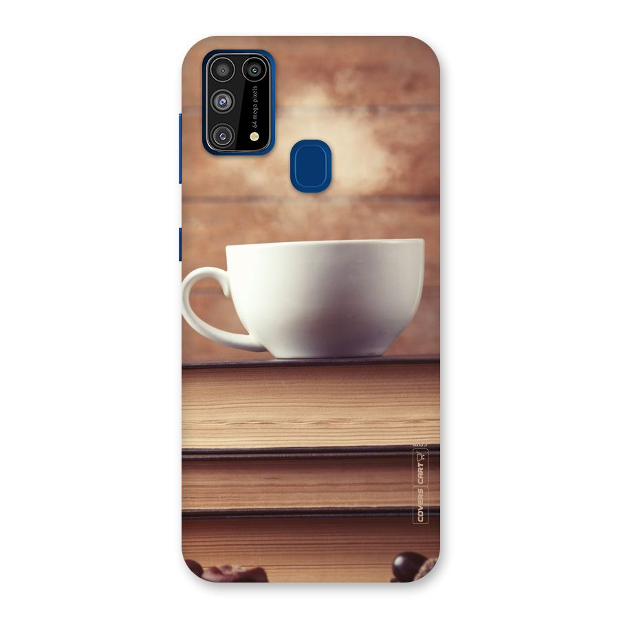 Coffee And Bookworm Back Case for Galaxy M31