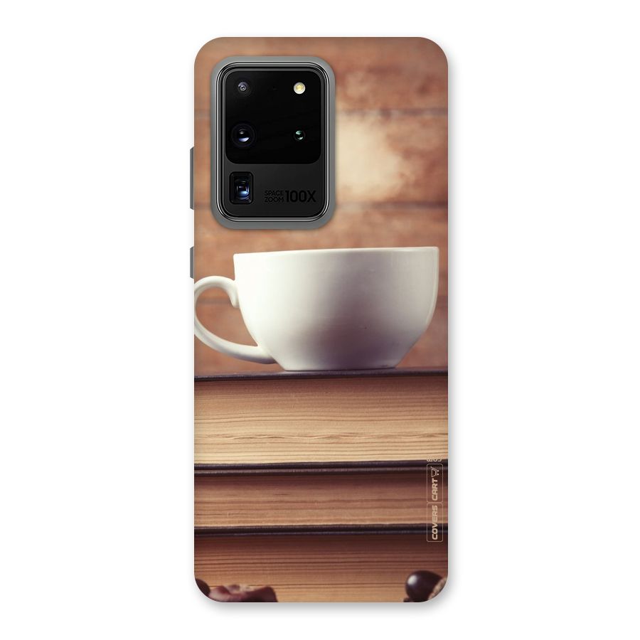 Coffee And Bookworm Back Case for Galaxy S20 Ultra