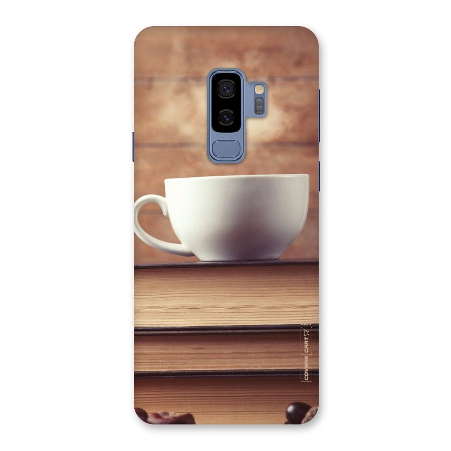 Coffee And Bookworm Back Case for Galaxy S9 Plus