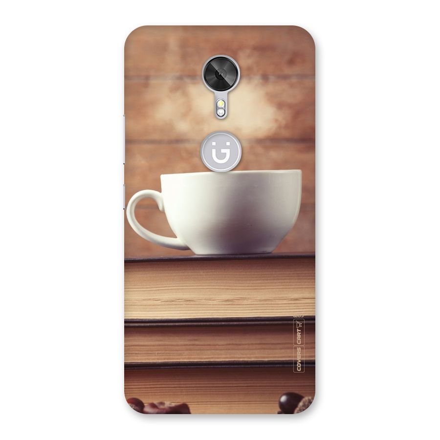 Coffee And Bookworm Back Case for Gionee A1