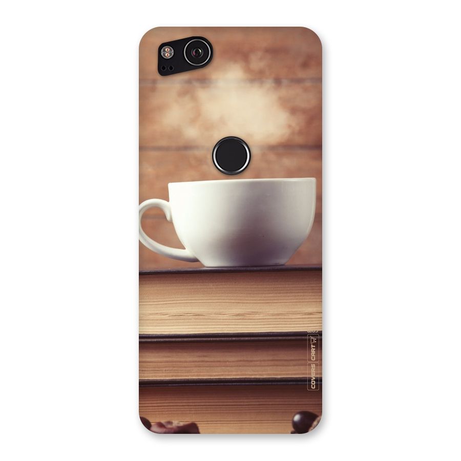 Coffee And Bookworm Back Case for Google Pixel 2