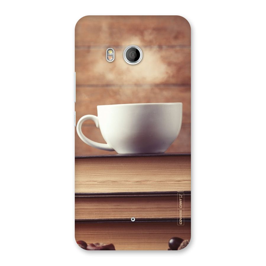 Coffee And Bookworm Back Case for HTC U11