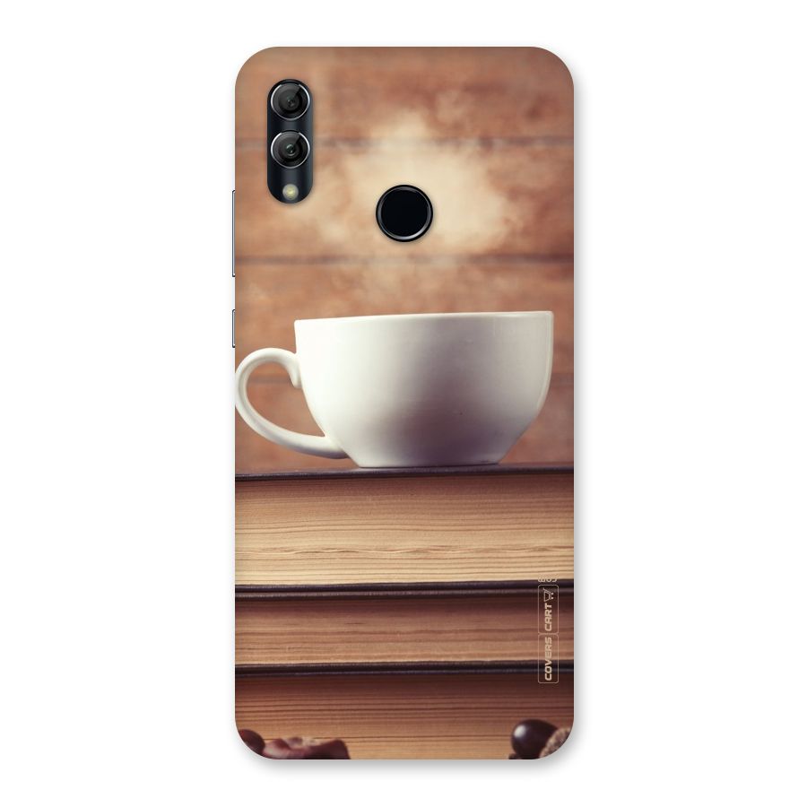 Coffee And Bookworm Back Case for Honor 10 Lite