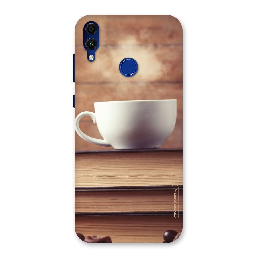 Coffee And Bookworm Back Case for Honor 8C