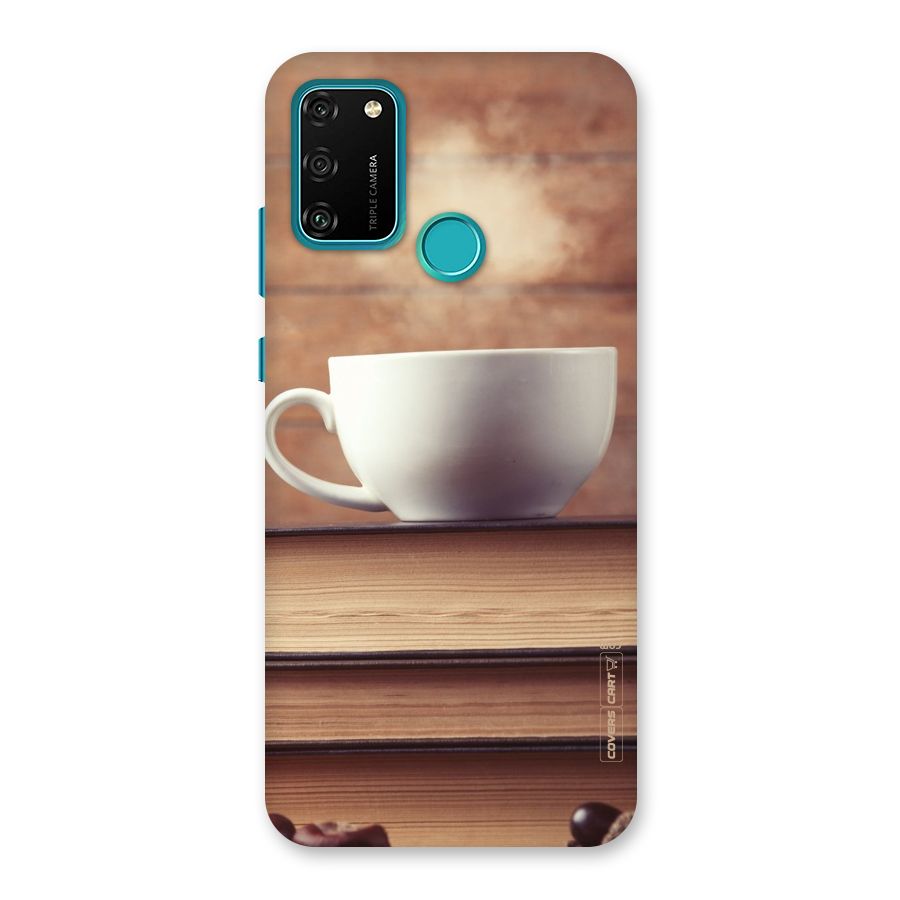 Coffee And Bookworm Back Case for Honor 9A