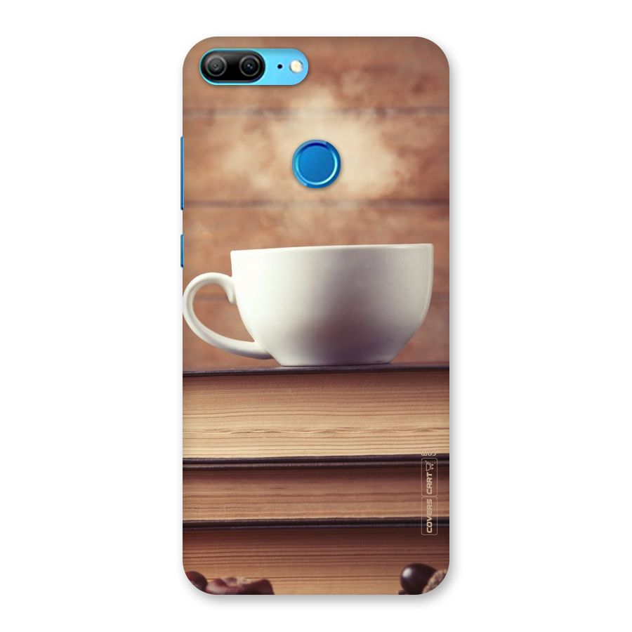 Coffee And Bookworm Back Case for Honor 9 Lite