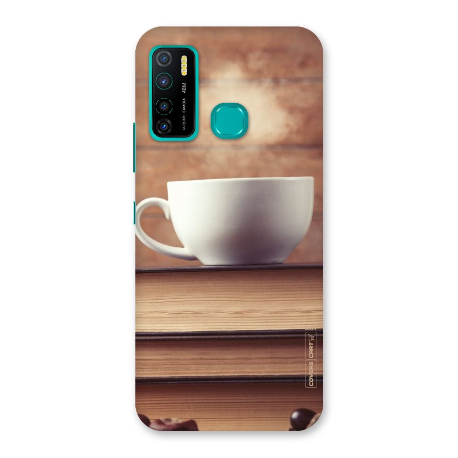 Coffee And Bookworm Back Case for Infinix Hot 9 Pro