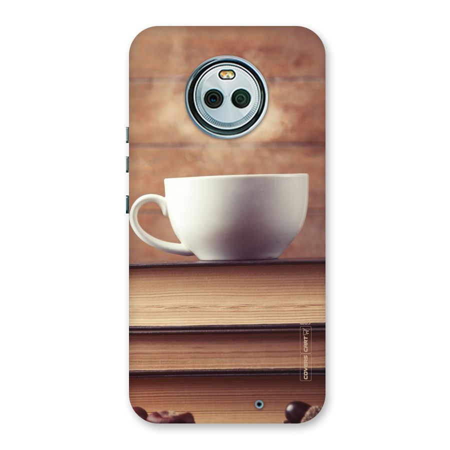 Coffee And Bookworm Back Case for Moto X4