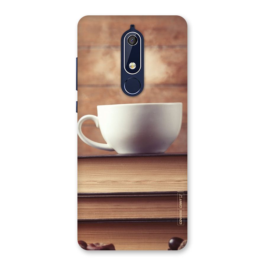 Coffee And Bookworm Back Case for Nokia 5.1