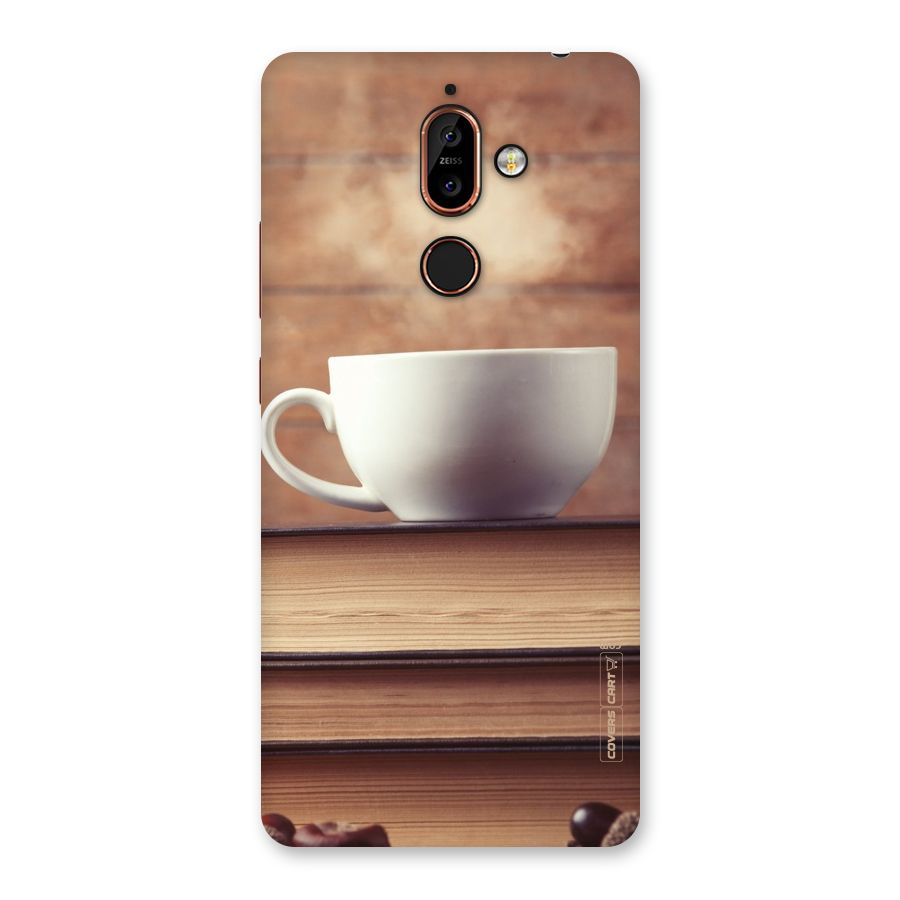 Coffee And Bookworm Back Case for Nokia 7 Plus