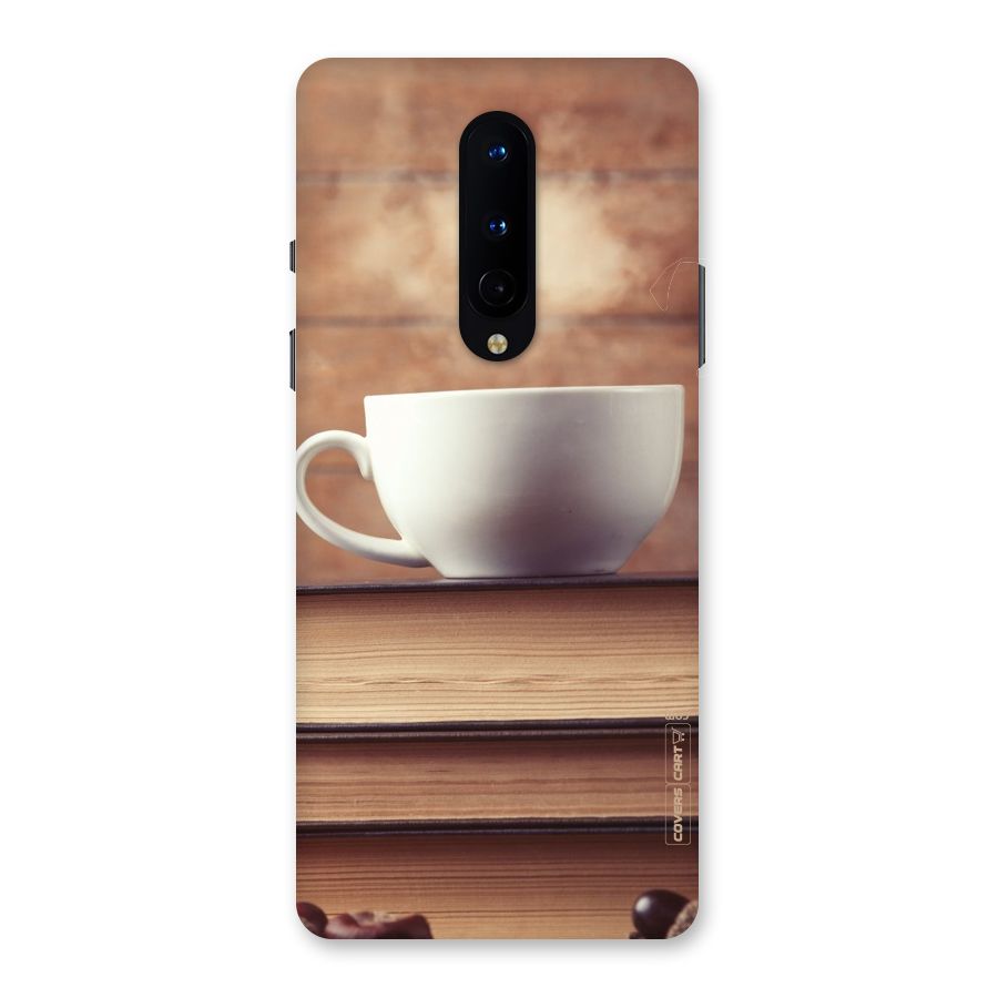 Coffee And Bookworm Back Case for OnePlus 8