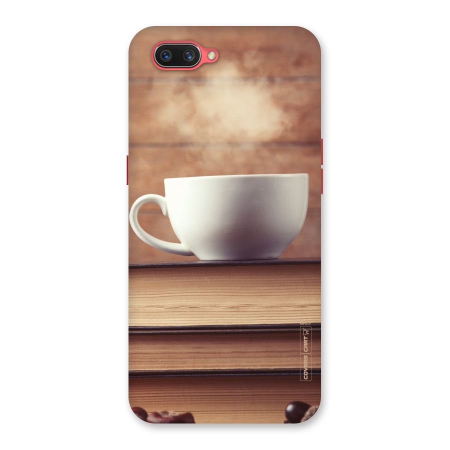 Coffee And Bookworm Back Case for Oppo A3s