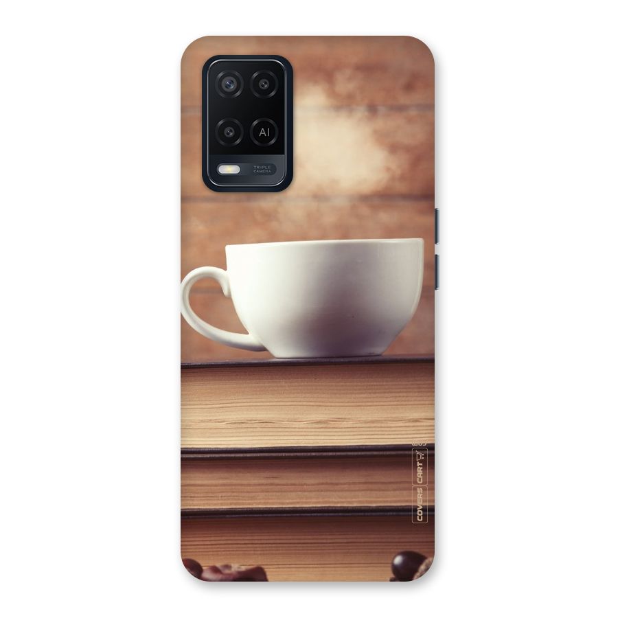 Coffee And Bookworm Back Case for Oppo A54