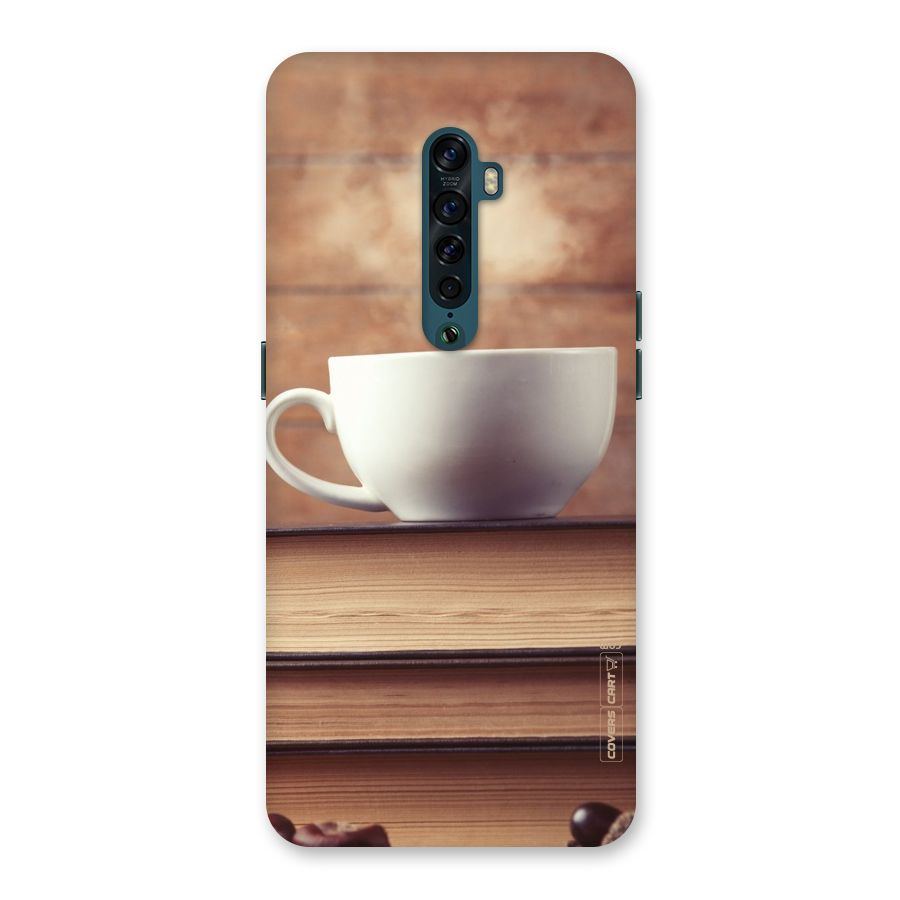 Coffee And Bookworm Back Case for Oppo Reno2