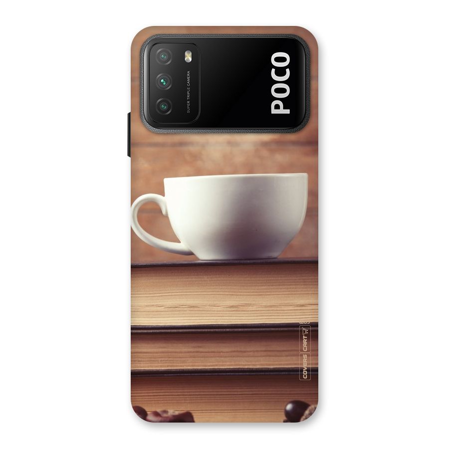 Coffee And Bookworm Back Case for Poco M3
