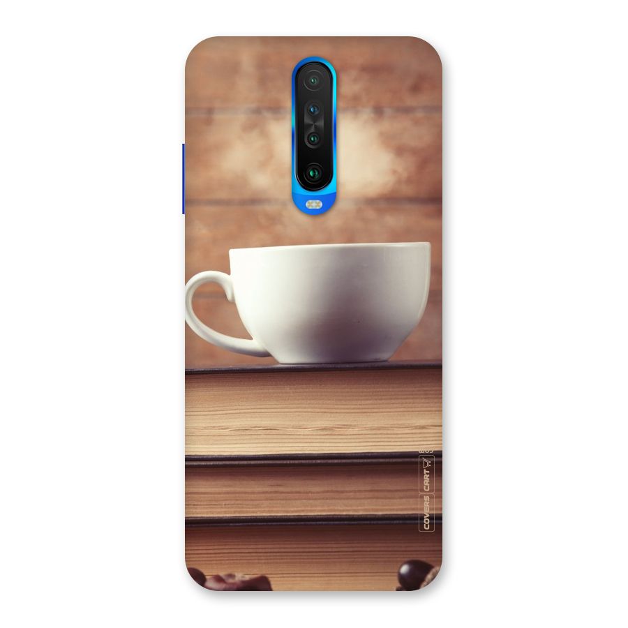 Coffee And Bookworm Back Case for Poco X2