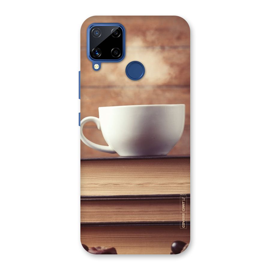 Coffee And Bookworm Back Case for Realme C15