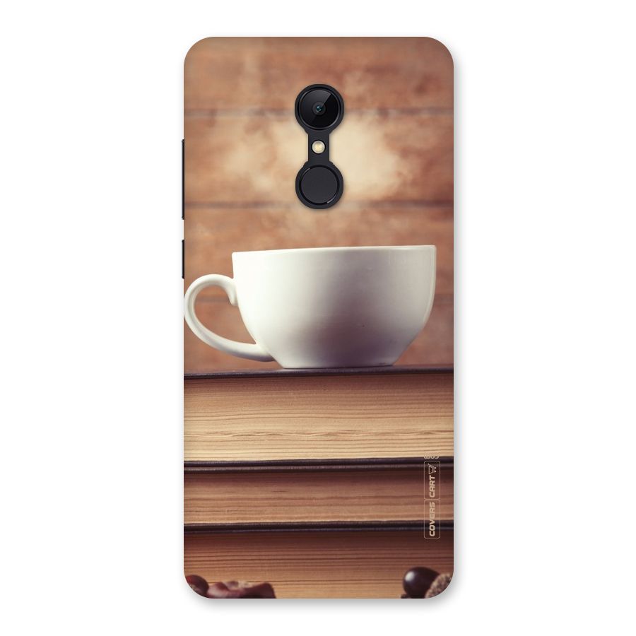 Coffee And Bookworm Back Case for Redmi 5