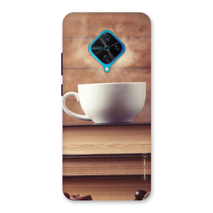 Coffee And Bookworm Back Case for Vivo S1 Pro