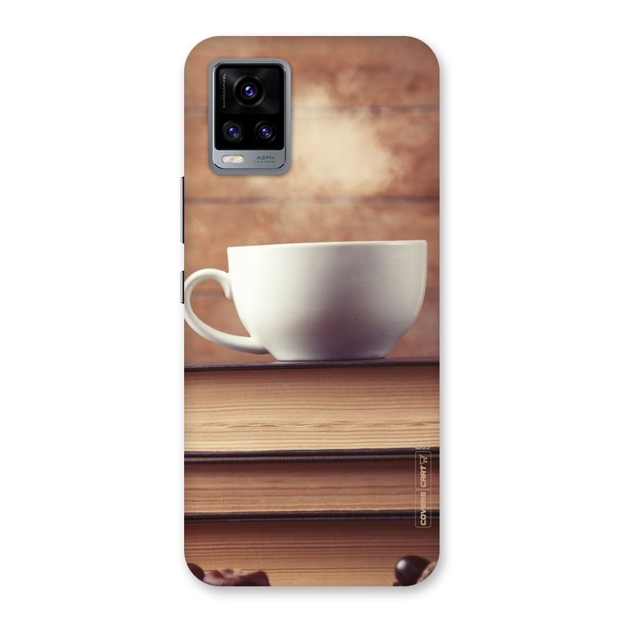 Coffee And Bookworm Back Case for Vivo V20