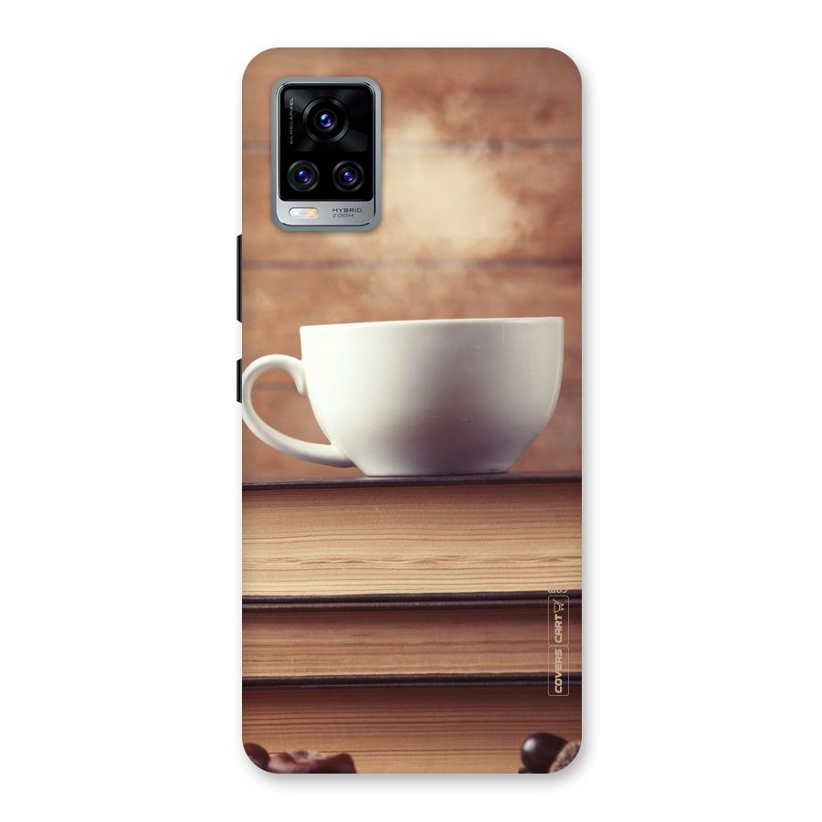 Coffee And Bookworm Back Case for Vivo V20 Pro
