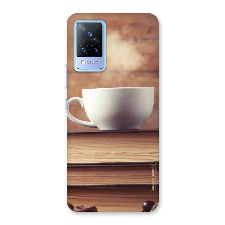 Coffee And Bookworm Back Case for Vivo V21 5G