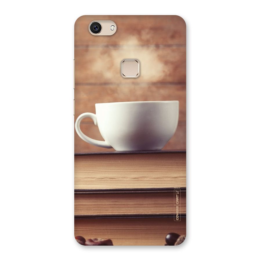 Coffee And Bookworm Back Case for Vivo V7