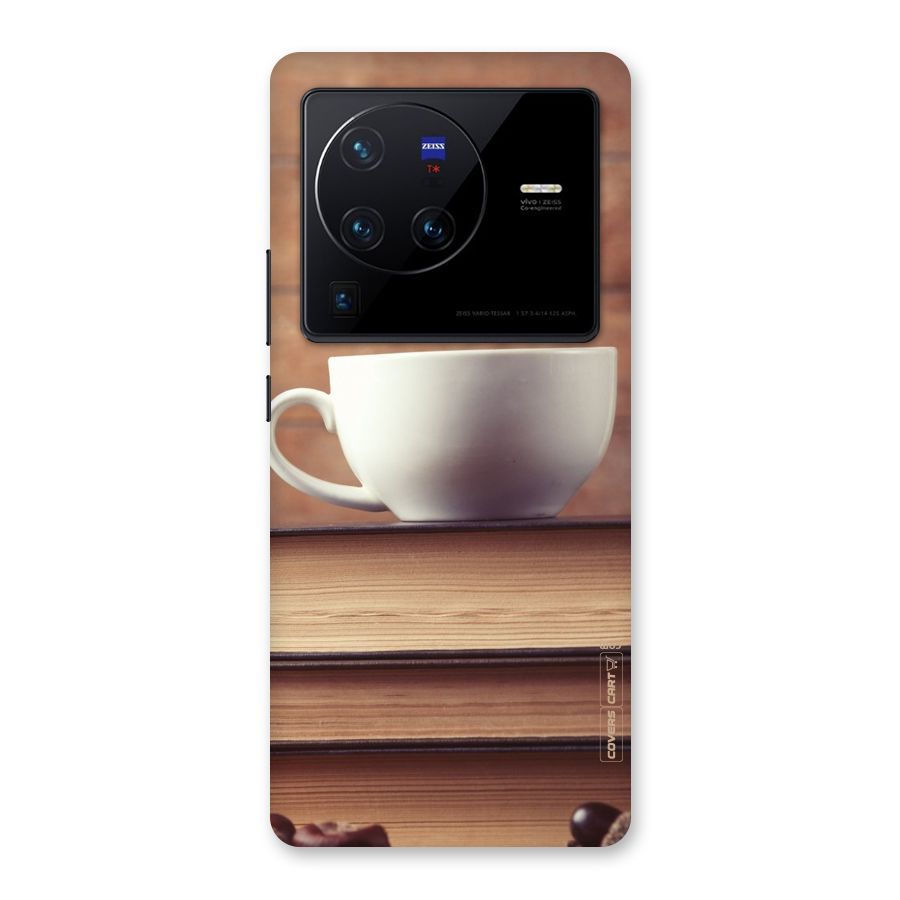 Coffee And Bookworm Back Case for Vivo X80 Pro