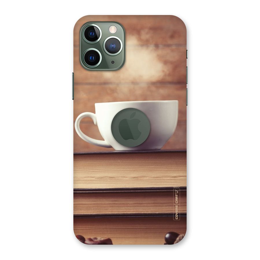 Coffee And Bookworm Back Case for iPhone 11 Pro Logo  Cut