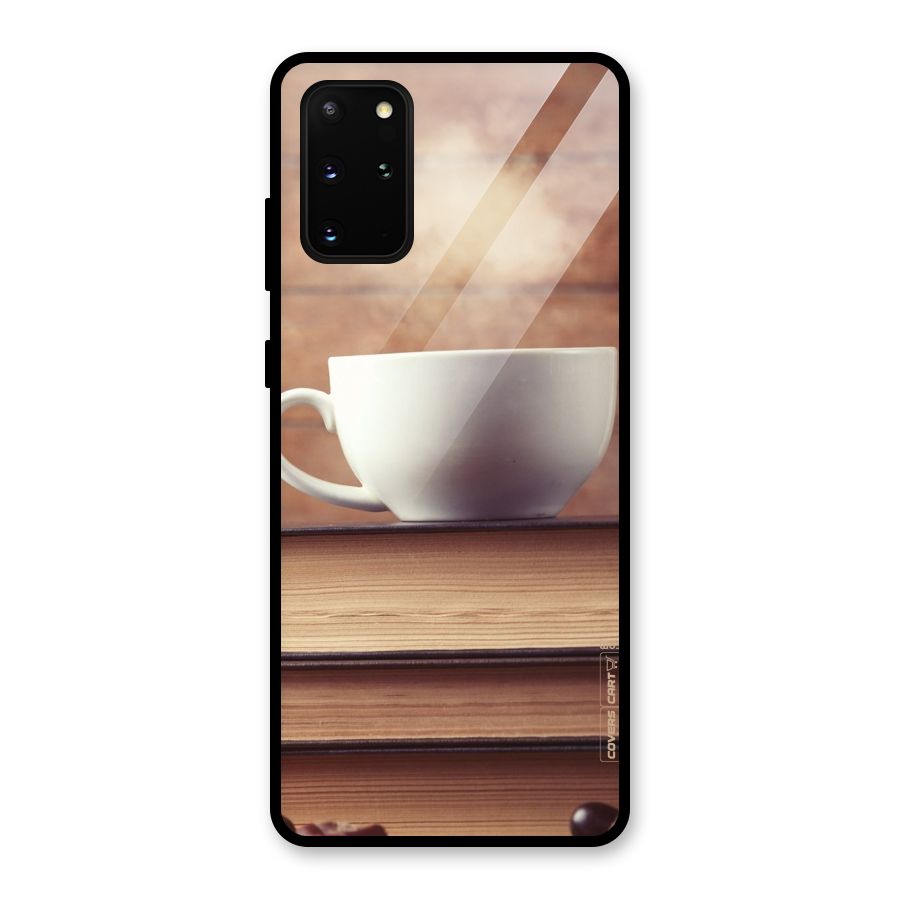 Coffee And Bookworm Glass Back Case for Galaxy S20 Plus