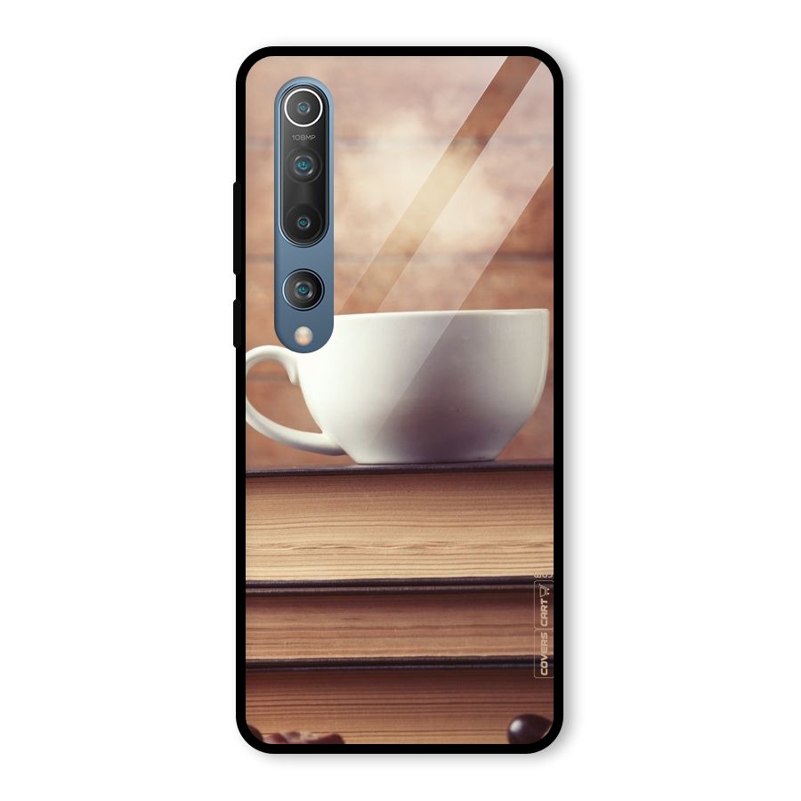 Coffee And Bookworm Glass Back Case for Mi 10