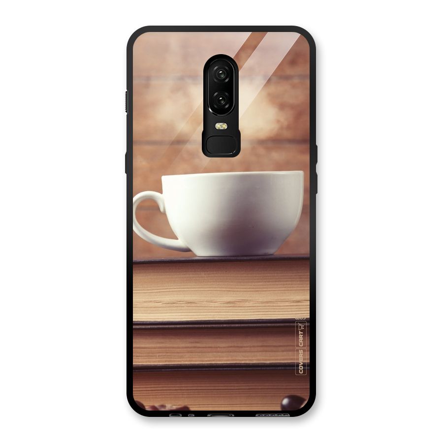 Coffee And Bookworm Glass Back Case for OnePlus 6