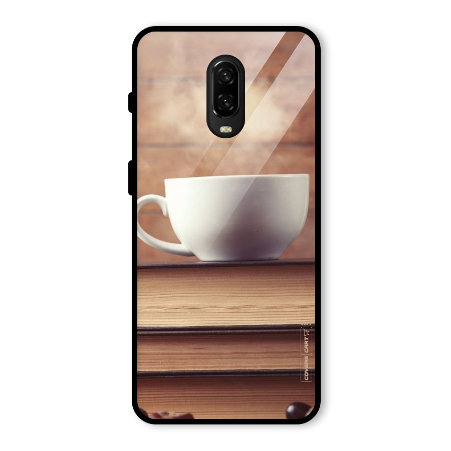 Coffee And Bookworm Glass Back Case for OnePlus 6T