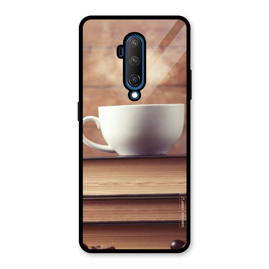 Coffee And Bookworm Glass Back Case for OnePlus 7T Pro