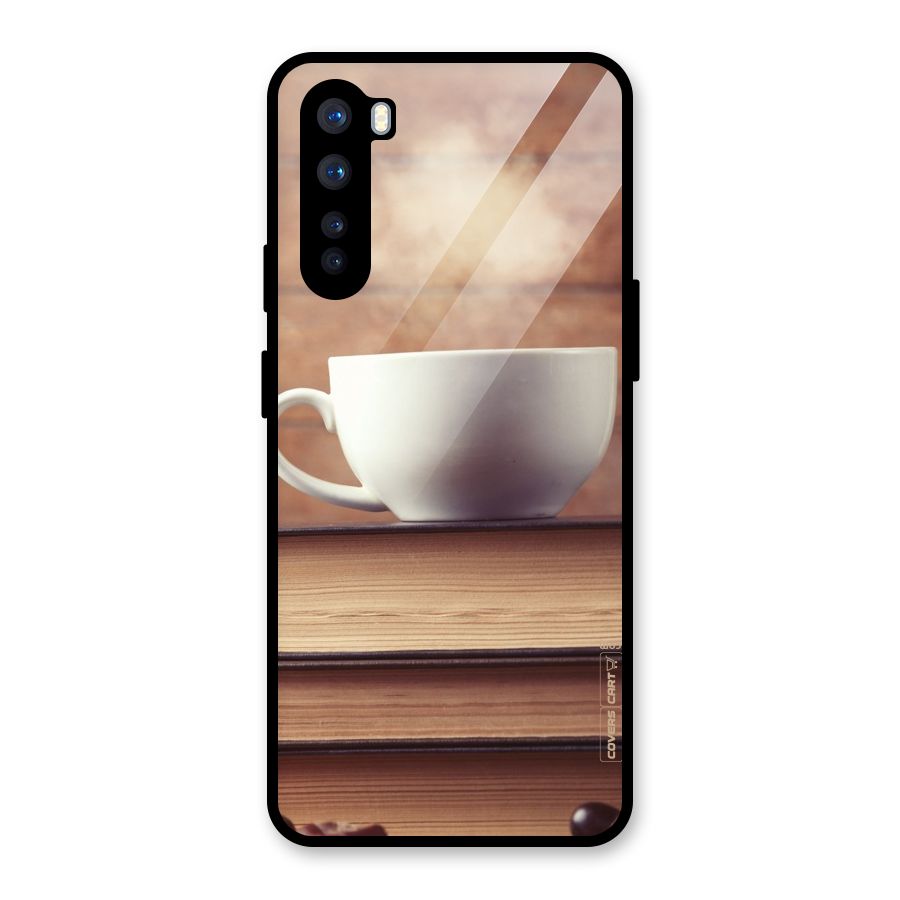 Coffee And Bookworm Glass Back Case for OnePlus Nord