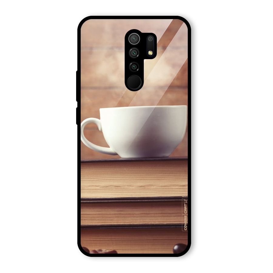 Coffee And Bookworm Glass Back Case for Poco M2