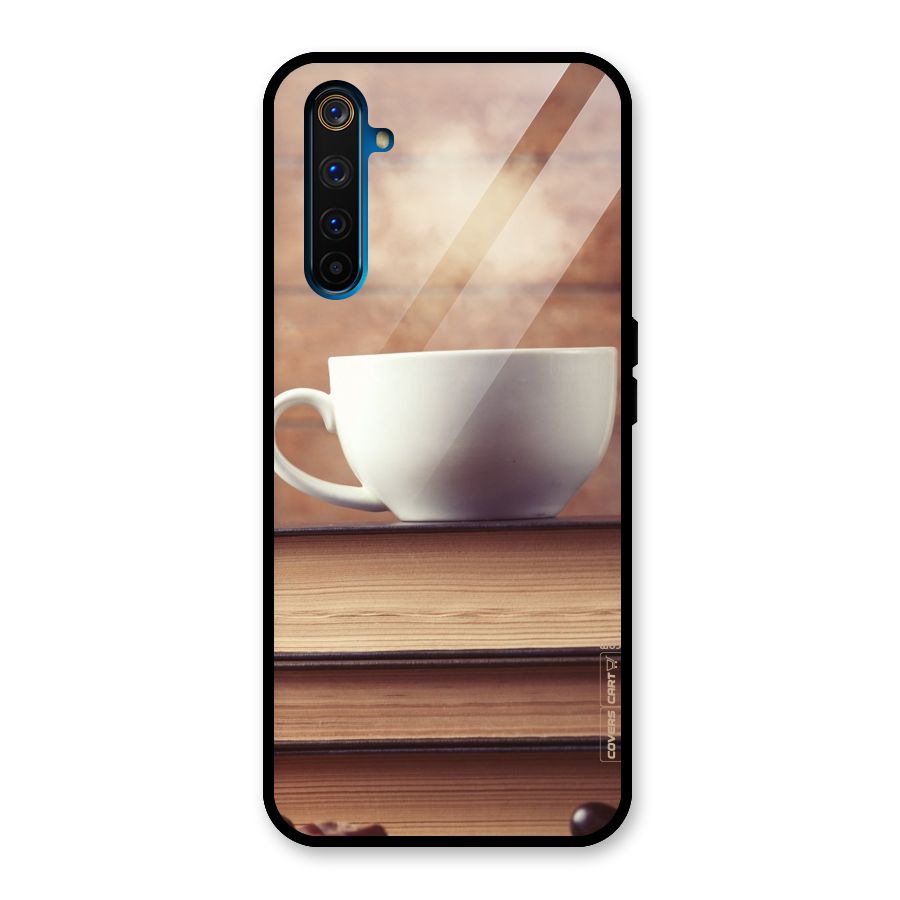 Coffee And Bookworm Glass Back Case for Realme 6 Pro
