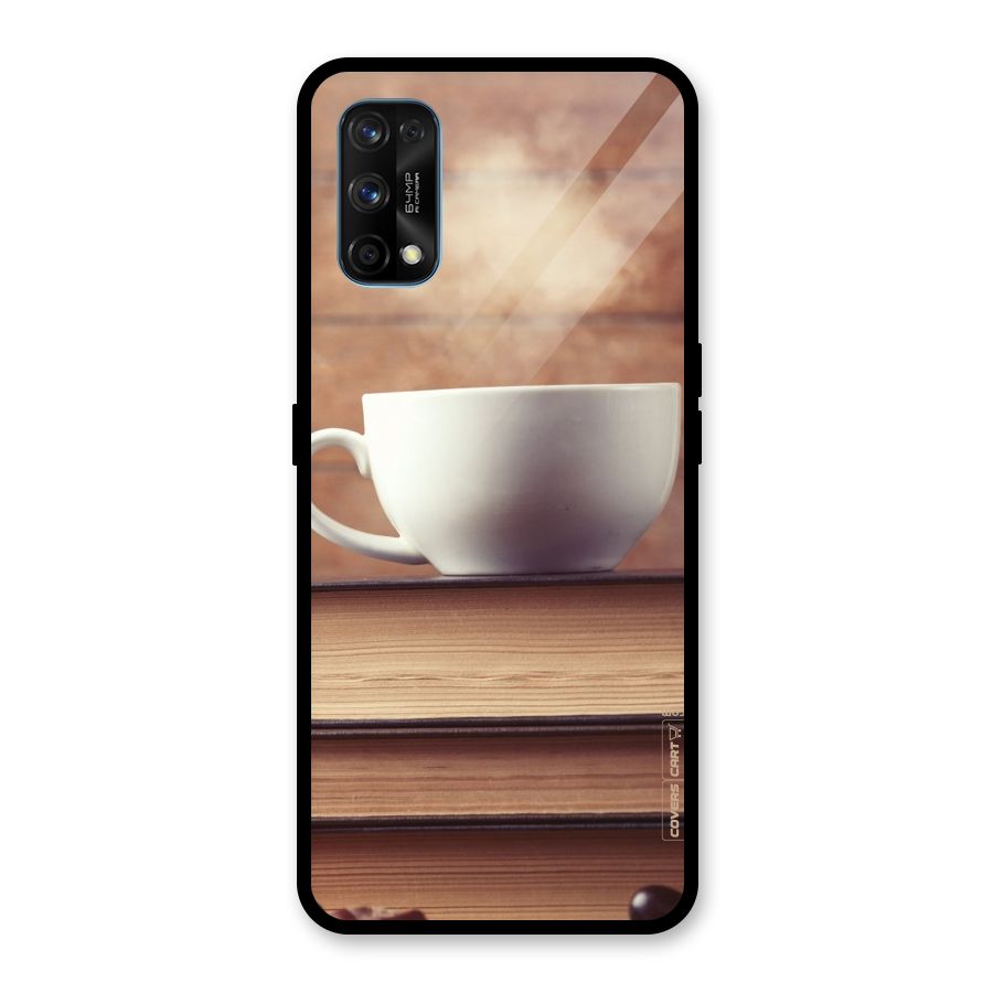 Coffee And Bookworm Glass Back Case for Realme 7 Pro