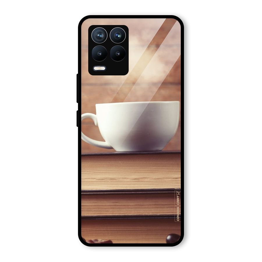 Coffee And Bookworm Glass Back Case for Realme 8 Pro