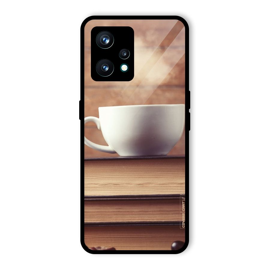 Coffee And Bookworm Glass Back Case for Realme 9 Pro Plus 5G