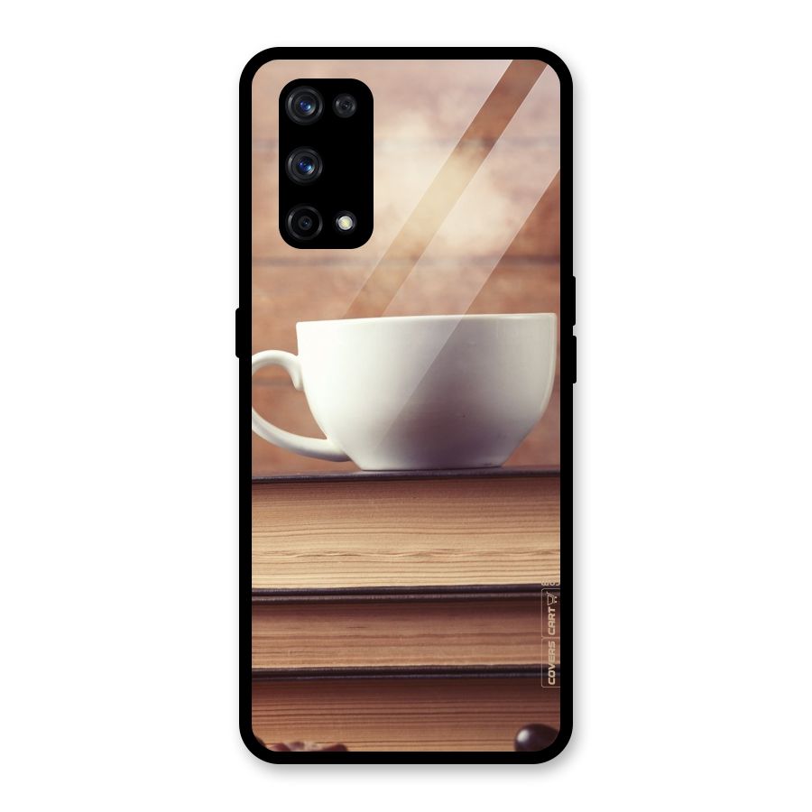 Coffee And Bookworm Glass Back Case for Realme X7 Pro